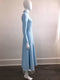 Long Sleeve Textured Open Back Dress