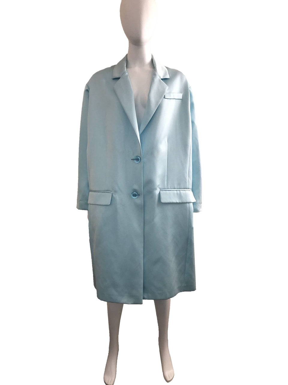 Single Breasted Oversized Jacket