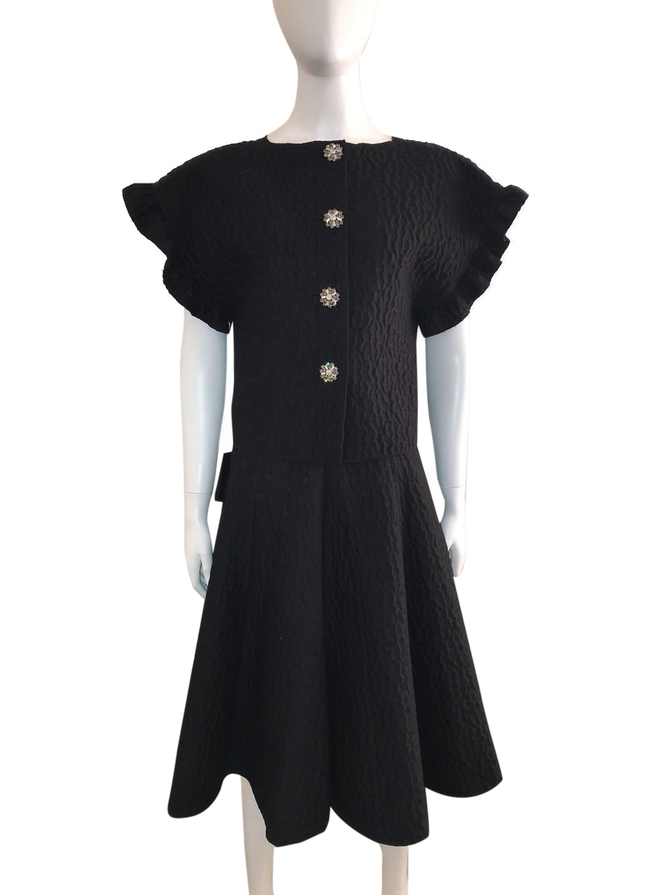 Textured 2-Piece Skirt Suit Limited Edition