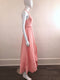 Textured Pink Halter Midi Dress