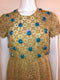 Embellished Lace Short Sleeve Dress