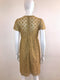 Embellished Lace Short Sleeve Dress