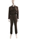 Silk Long Sleeve Jumpsuit