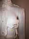 White Skeleton Shell Shirt