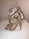 Pink Gladiator Sandal with Buckles