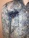 Padded Acid Washed Denim Shirt Jacket