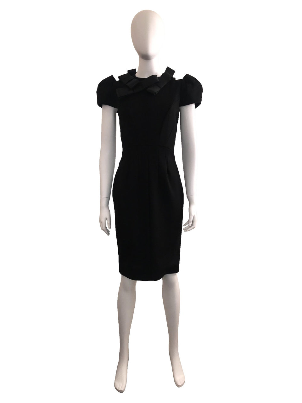 Roksanda Black Bow Dress