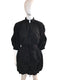 Elasticized Waist Zip Up Jacket