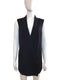Double Breasted Boxy Vest