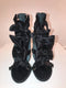 Satin Bow Front Sandals