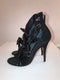 Satin Bow Front Sandals
