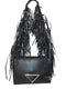 Sara Battaglia Black Teresa Shoulder Bag