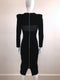 Velvet Dress w/ Contrasting Bodice
