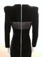 Velvet Dress w/ Contrasting Bodice