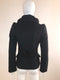 Ruffle Accented Double Breasted Jacket