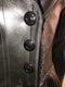 Leather Double Breasted Fit & Flare Coat