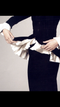 Runway 2-Piece Suit with Detachable Ruffle