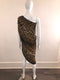 Leopard One Shoulder Dress