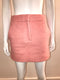 Zip Front Mini Skirt