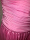 Pleated Silk Bustier