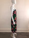 Floral Printed Sequin Slip Dress