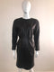 Leather Long Sleeve Dress
