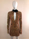 Sequin Long Sleeve Mini Dress