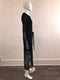 'Degrade' Open Knit Dress with Bell Sleeve