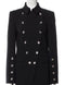 Double Breasted Jacket with Silver Buttons