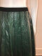 Leather Knee Length Skirt