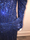Sequin Midi Length Dress