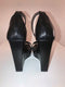 Black Wedge Sandal