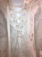 Ivory Runway Lace Up Blouse