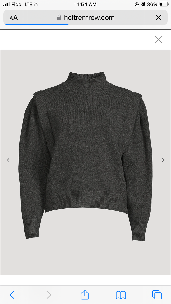 Peak Shoulder Lucille Sweater