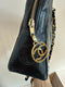Vintage Chevron Leather Camera Bag