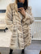 Vintage Fur coat midi length