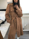 Khaki 2001 Belted Trench