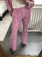 2-Piece Lace Pant Suit