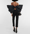 NINS RICCI BOW DETAIL TAFFETA TOP - 44 FR