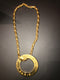 Vintage Gold Plated Statement Necklace