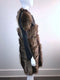 Leather and Fur 3/4 Coat