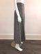 Check Midi Length Skirt with Pleats
