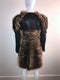 Leather and Fur 3/4 Coat