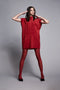 Red Beaver Fur Dress