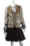Embellished Tweed Jacket with Matching Tulle Dress