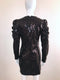 Sequin Dress w/ Peak Shoulders