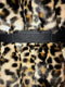 Leopard Faux Fur Belted Coat